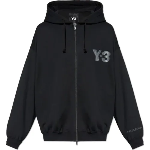 Zip-throughs, male, , Size: S Zip-up sweatshirt - Y-3 - Modalova