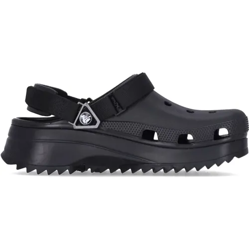 Schwarzer Hiker Clog Herren Pantolette , Herren, Größe: 39 EU - Crocs - Modalova