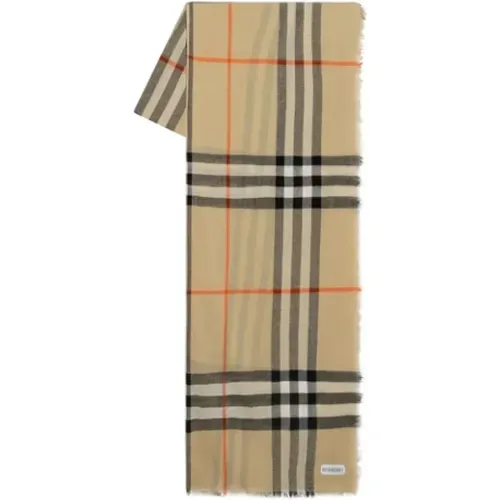 Wool scarves , female, Sizes: ONE SIZE - Burberry - Modalova