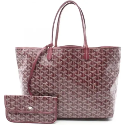 Pre-owned Tote Bags, female, , Size: ONE SIZE Pre-owned Canvas handbags - Goyard Vintage - Modalova