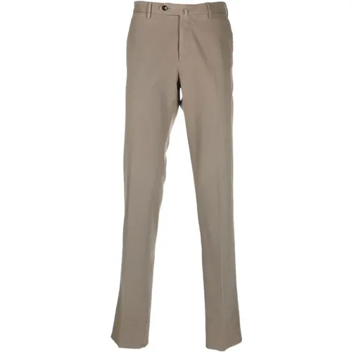 Slim Fit Blended Cotton Trousers , male, Sizes: L, 2XL - PT Torino - Modalova