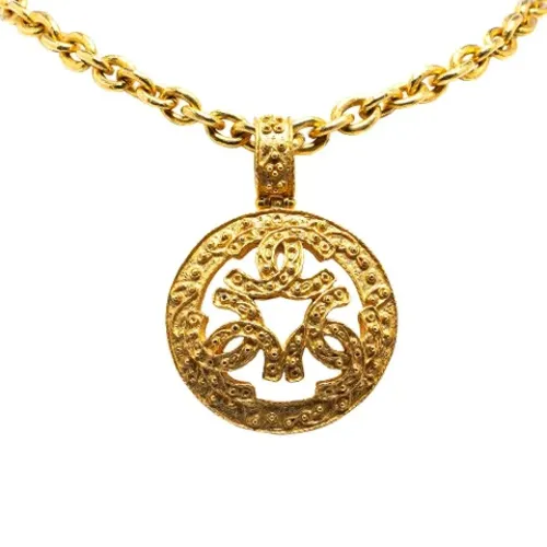 Pre-owned Jewellery, female, , Size: ONE SIZE Pre-owned Metal necklaces - Chanel Vintage - Modalova