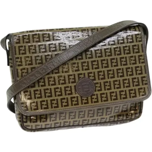 Pre-owned Cross Body Bags, female, , Size: ONE SIZE Pre-owned Canvas fendi-bags - Fendi Vintage - Modalova