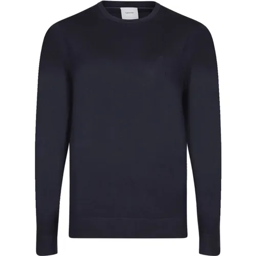 Night Sky Merino Wool Jumper , male, Sizes: L, M, S, XL - Calvin Klein - Modalova