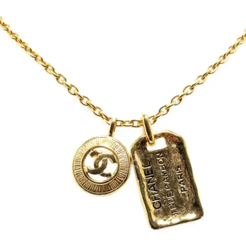 Pre-owned Jewellery, female, , Size: ONE SIZE Pre-owned Metal chanel-jewelry - Chanel Vintage - Modalova