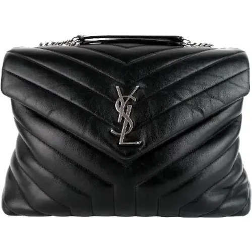 Pre-owned Leather shoulder-bags , female, Sizes: ONE SIZE - Yves Saint Laurent Vintage - Modalova