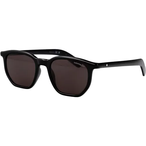 Sunglasses, male, , Size: 50 MM Stylish Sunglasses with Model Mb0352S - Montblanc - Modalova