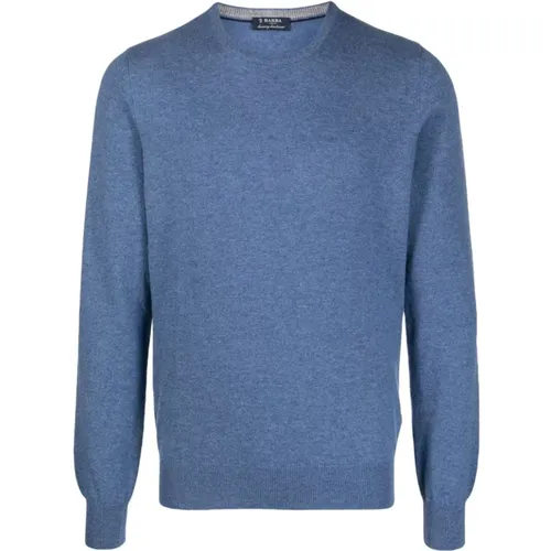 Luxury Cashmere Knitwear , male, Sizes: 2XL, 3XL - Barba - Modalova