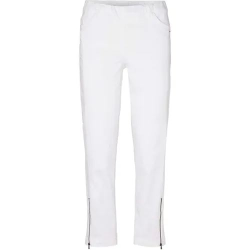 Cropped Trousers , female, Sizes: 4XL, 3XL, M, 5XL, S, XS, 2XL, 6XL, L, XL - LauRie - Modalova