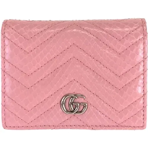 Pre-owned Wallets, female, , Size: ONE SIZE Pre-owned Leather wallets - Gucci Vintage - Modalova