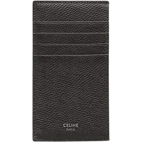 Pre-owned Wallets, female, , Size: ONE SIZE Pre-owned Leather wallets - Celine Vintage - Modalova