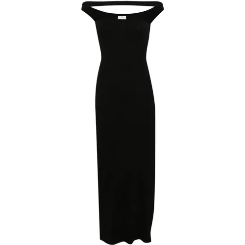 Ribbed Dress 90s Style , female, Sizes: M, S - Courrèges - Modalova