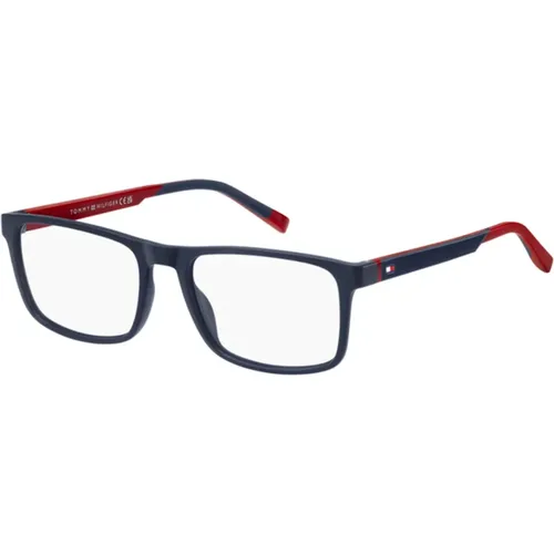 Glasses, unisex, , Size: 55 MM Red Eyewear Frames TH 2148 - Tommy Hilfiger - Modalova