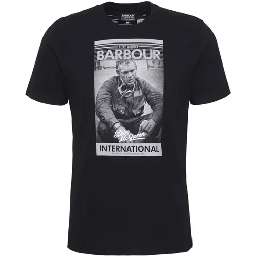 T-Shirts, male, , Size: XL Mount TEE - Barbour - Modalova