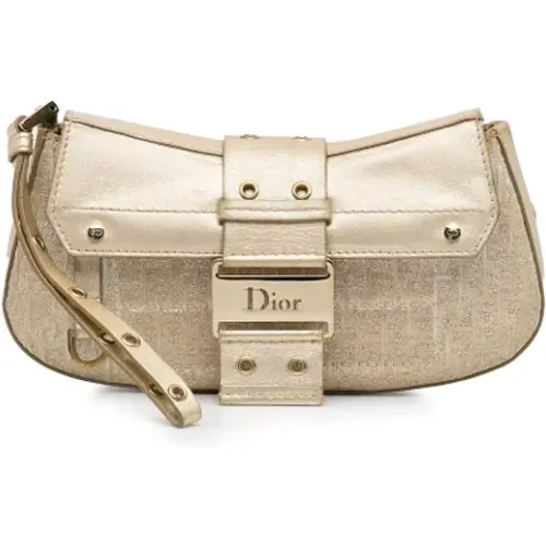 Pre-owned Leather clutches , female, Sizes: ONE SIZE - Dior Vintage - Modalova