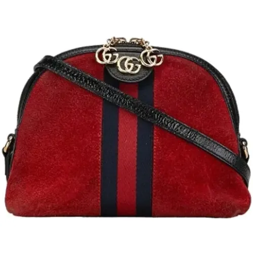 Pre-owned Suede gucci-bags , female, Sizes: ONE SIZE - Gucci Vintage - Modalova