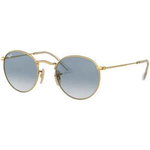 Round Metal Sunglasses Blue Gradient , male, Sizes: 50 MM - Ray-Ban - Modalova