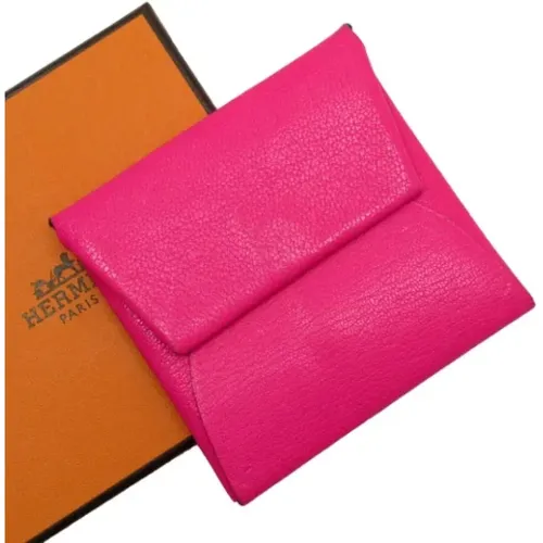 Pre-owned Wallets, female, , Size: ONE SIZE Pre-owned Leather wallets - Hermès Vintage - Modalova