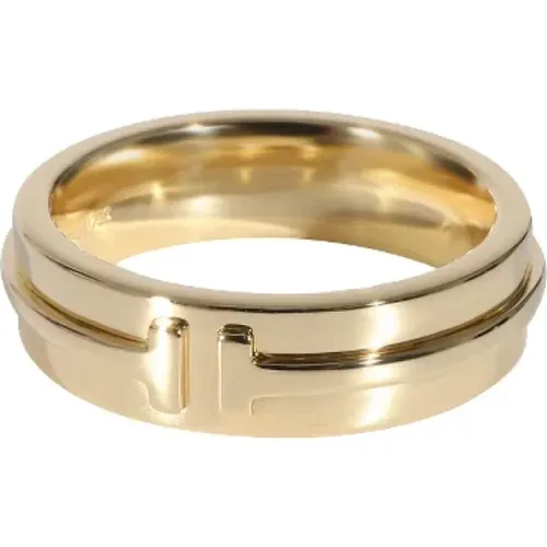 Pre-owned Jewellery, female, , Size: ONE SIZE Pre-owned Gold rings - Tiffany & Co. Pre-owned - Modalova