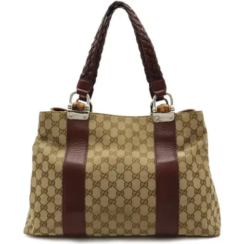 Pre-owned Canvas gucci-bags , female, Sizes: ONE SIZE - Gucci Vintage - Modalova