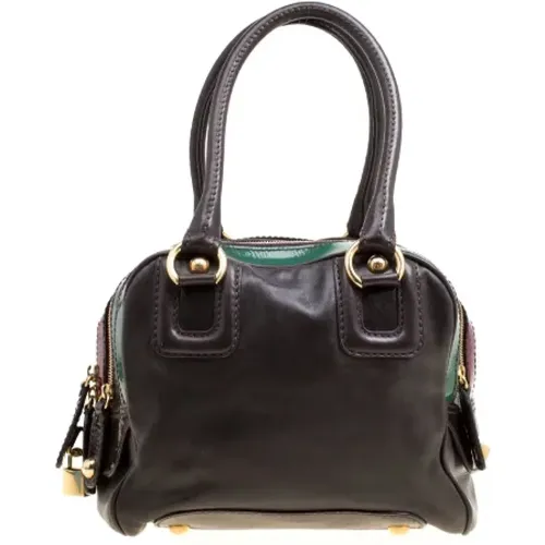 Pre-owned Leather shoulder-bags , female, Sizes: ONE SIZE - Dolce & Gabbana Pre-owned - Modalova