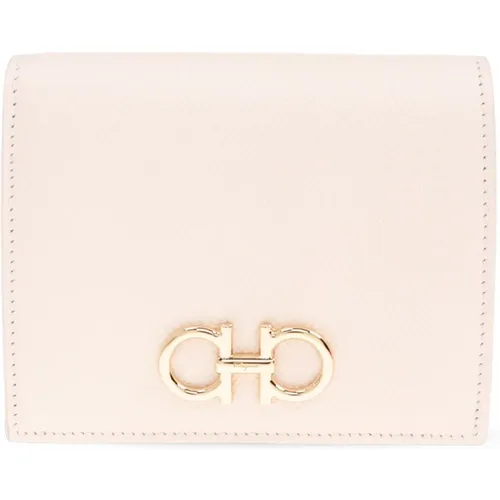 Wallets & Cardholders, female, , Size: ONE SIZE Leather Wallet - Ferragamo - Modalova