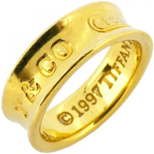 Pre-owned Jewellery, female, , Size: ONE SIZE Pre-owned Gold rings - Tiffany & Co. Pre-owned - Modalova