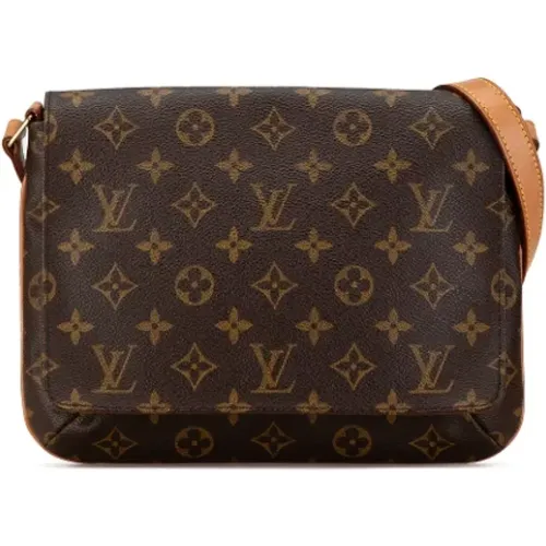 Pre-owned Canvas shoulder-bags , female, Sizes: ONE SIZE - Louis Vuitton Vintage - Modalova