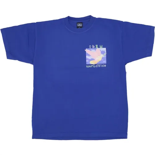 Peace Dove Classic Tee Surf , male, Sizes: XL - Obey - Modalova