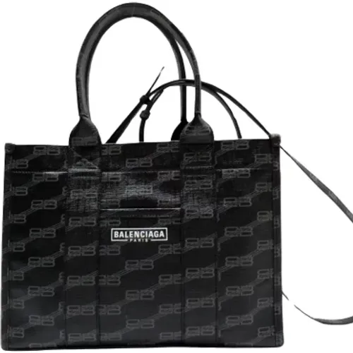 Pre-owned Tote Bags, female, , Size: ONE SIZE Pre-owned Canvas balenciaga-bags - Balenciaga Vintage - Modalova