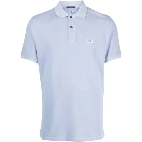 Logo Polo Shirt, Iconic Style and Comfort , male, Sizes: S - C.P. Company - Modalova