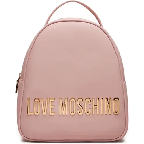 Rosa Taschen für Modebegeisterte , Damen, Größe: ONE Size - Love Moschino - Modalova