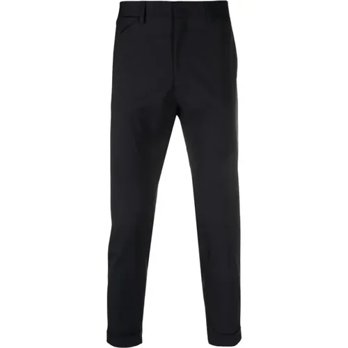 Wool Tailored Trousers , male, Sizes: W36, W32, W38 - Low Brand - Modalova