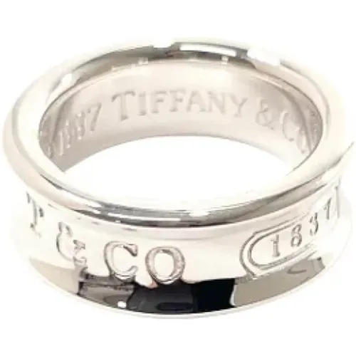 Pre-owned Silber ringe , Damen, Größe: ONE Size - Tiffany & Co. Pre-owned - Modalova