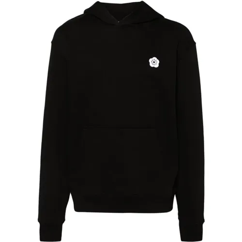 Schwarzer Sweatshirt Aw24 Herrenmode , Herren, Größe: S - Kenzo - Modalova