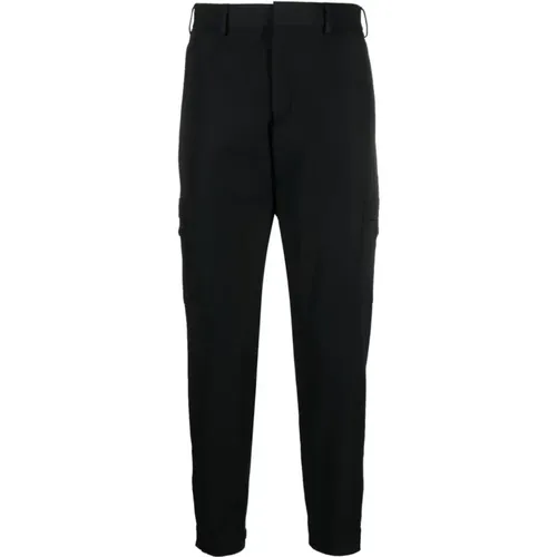 Trousers with Hidden Closure and Adjustable Ankles , male, Sizes: XL, L - PT Torino - Modalova