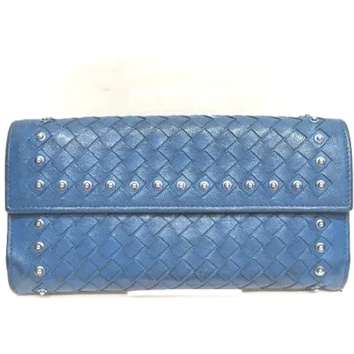 Pre-owned Wallets, male, , Size: ONE SIZE Pre-owned Leather wallets - Bottega Veneta Vintage - Modalova