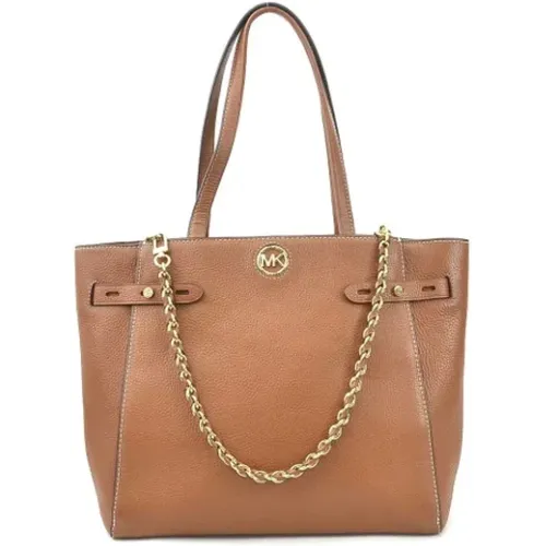 Pre-owned Tote Bags, female, , Size: ONE SIZE Pre-owned Leather shoulder-bags - Michael Kors Pre-owned - Modalova