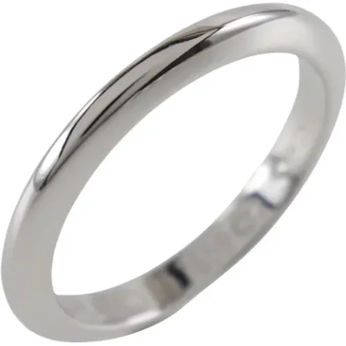 Pre-owned Jewellery, female, , Size: ONE SIZE Pre-owned Platinum rings - Cartier Vintage - Modalova