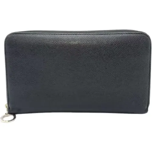 Pre-owned Wallets, male, , Size: ONE SIZE Pre-owned Leather wallets - Bvlgari Vintage - Modalova