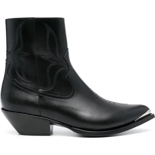 Metal Toe Zipped Boot , male, Sizes: 6 UK - Celine - Modalova