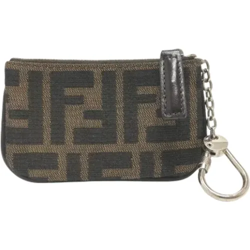 Pre-owned Wallets, female, , Size: ONE SIZE Pre-owned Leather wallets - Fendi Vintage - Modalova