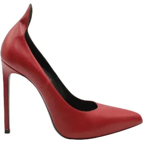 Pre-owned Pumps, female, , Size: 9 US Pre-owned Leather heels - Yves Saint Laurent Vintage - Modalova