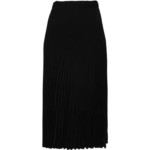 Plissé Skirt , female, Sizes: S, L, M - MM6 Maison Margiela - Modalova