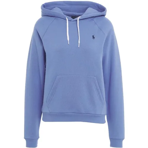 Blaue Sweatshirt für Frauen , Damen, Größe: M - Ralph Lauren - Modalova