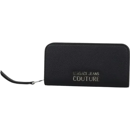 Allround Zip Wallet , female, Sizes: ONE SIZE - Versace Jeans Couture - Modalova