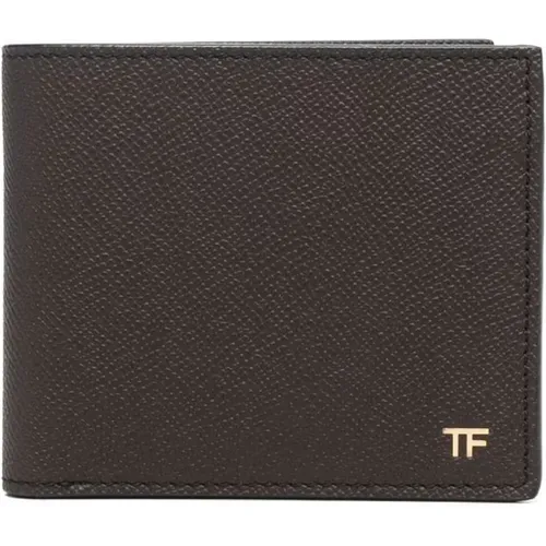 Chocolate Wallet , male, Sizes: ONE SIZE - Tom Ford - Modalova