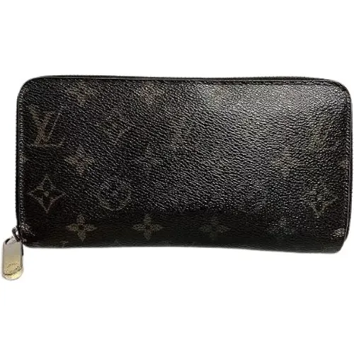 Pre-owned Wallets, male, , Size: ONE SIZE Pre-owned Zippy Wallet Monogram Long Wallet - Louis Vuitton Vintage - Modalova