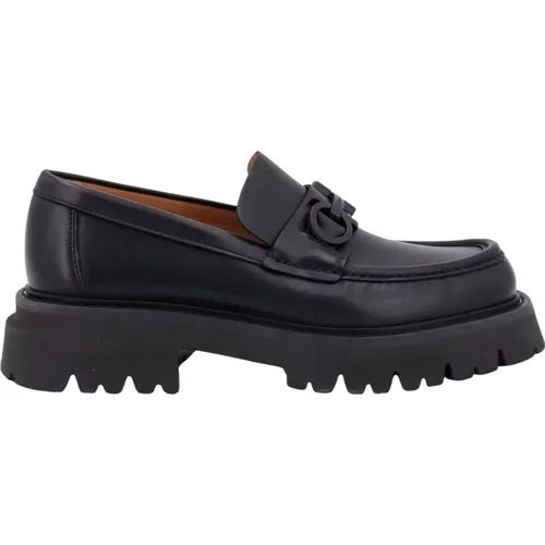 Leather Loafer Aw23 - Stylish and Comfortable , male, Sizes: 4 UK - Salvatore Ferragamo - Modalova