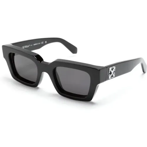 Sunglasses with Original Case , unisex, Sizes: 53 MM, 50 MM - Off White - Modalova